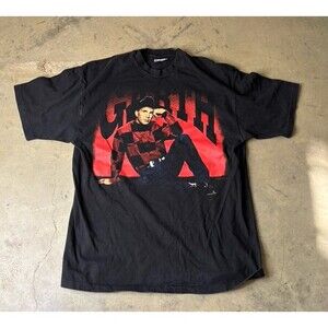 Vintage Garth Brooks Shirt Mens Size Large Black 1993 Tour Country Music 90s